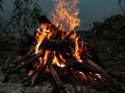 camp-fire